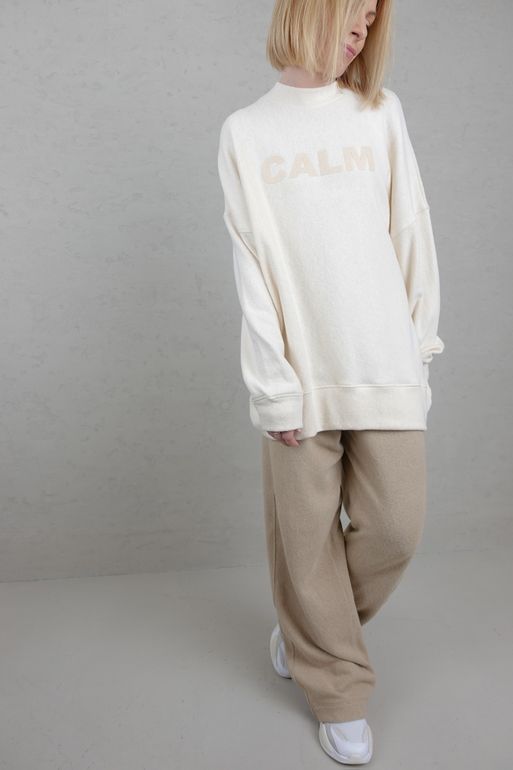 Sweatshirt CALM and Cream