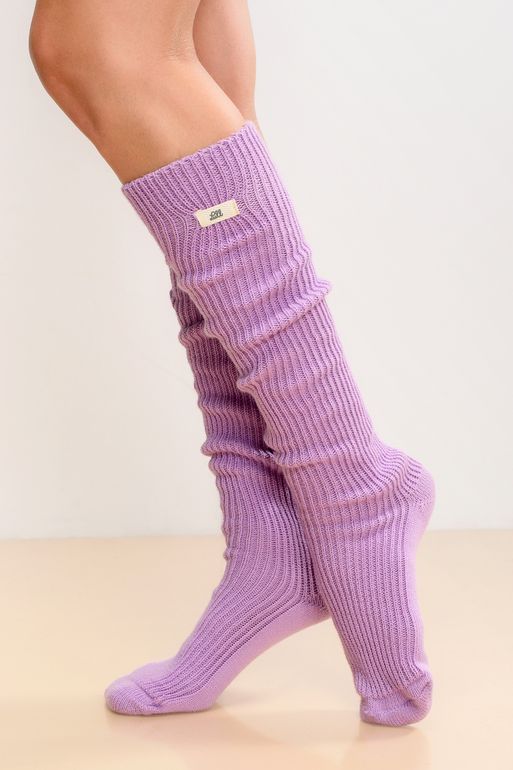 Knee socks Violets