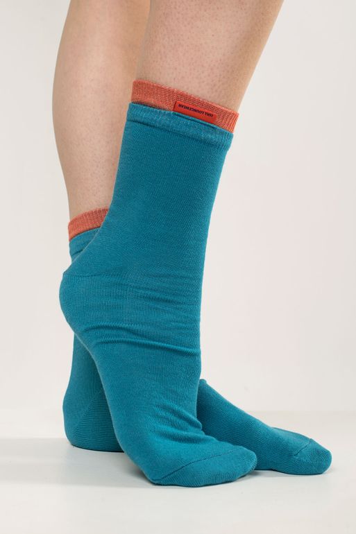 Socks Calze Turquoise